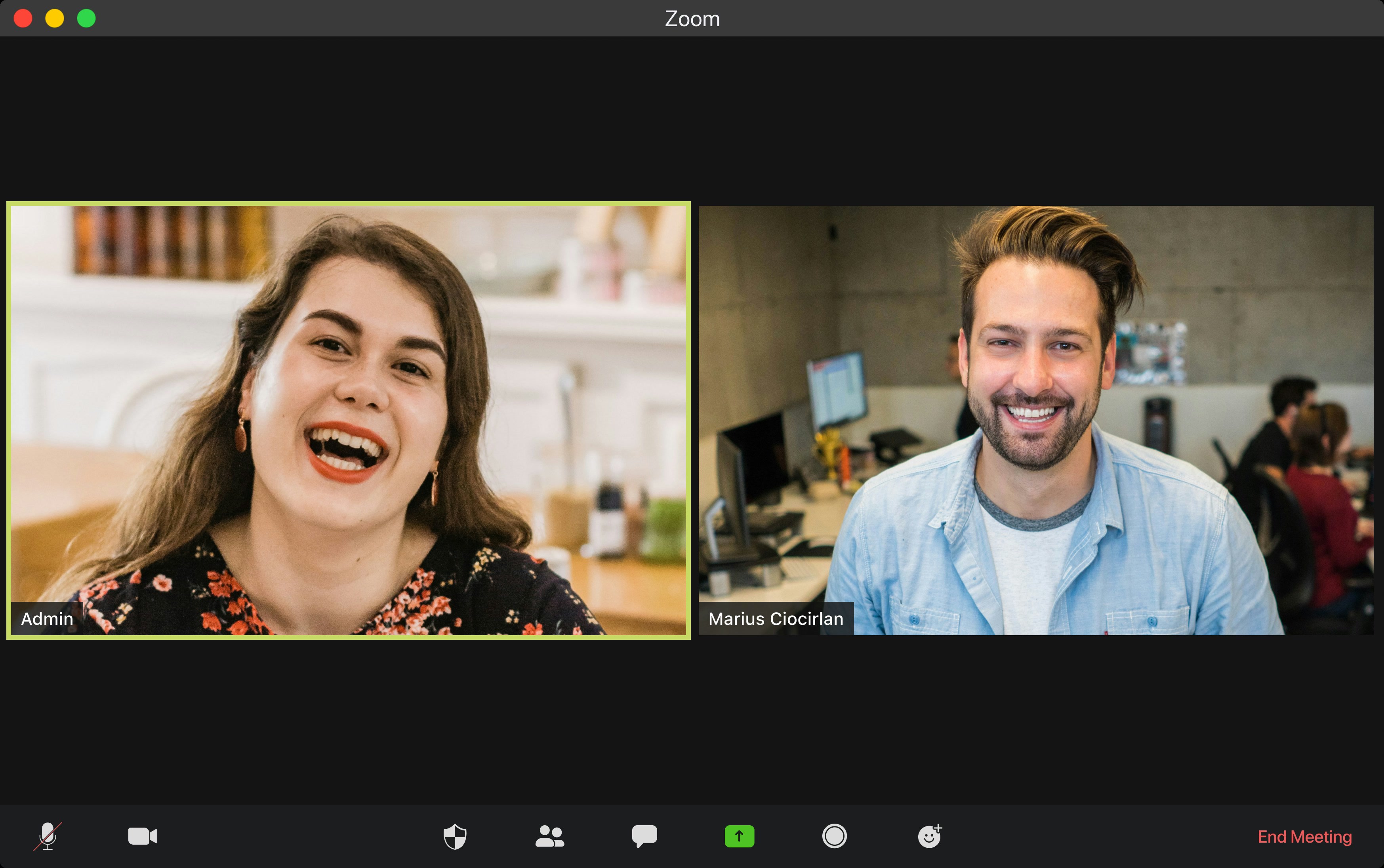 Zoom call